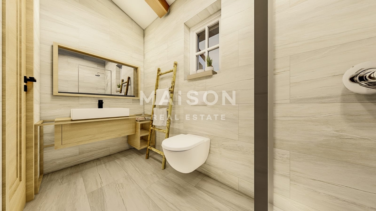 Villa mediterranea con piscina vicino a Krk – vista mare