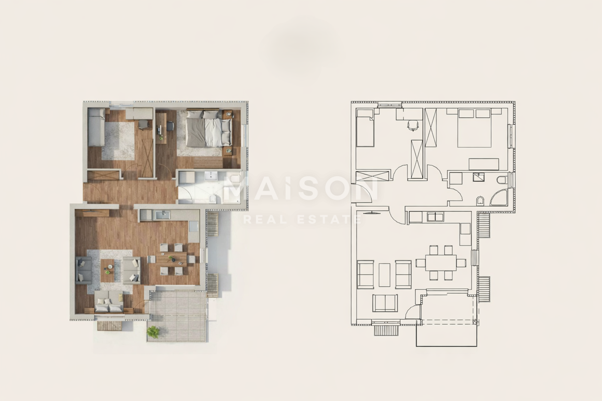 Appartamento Saršoni, Viškovo, 65,63m2