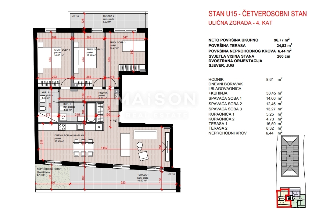 Commerciale Maksimir, 135,94m2