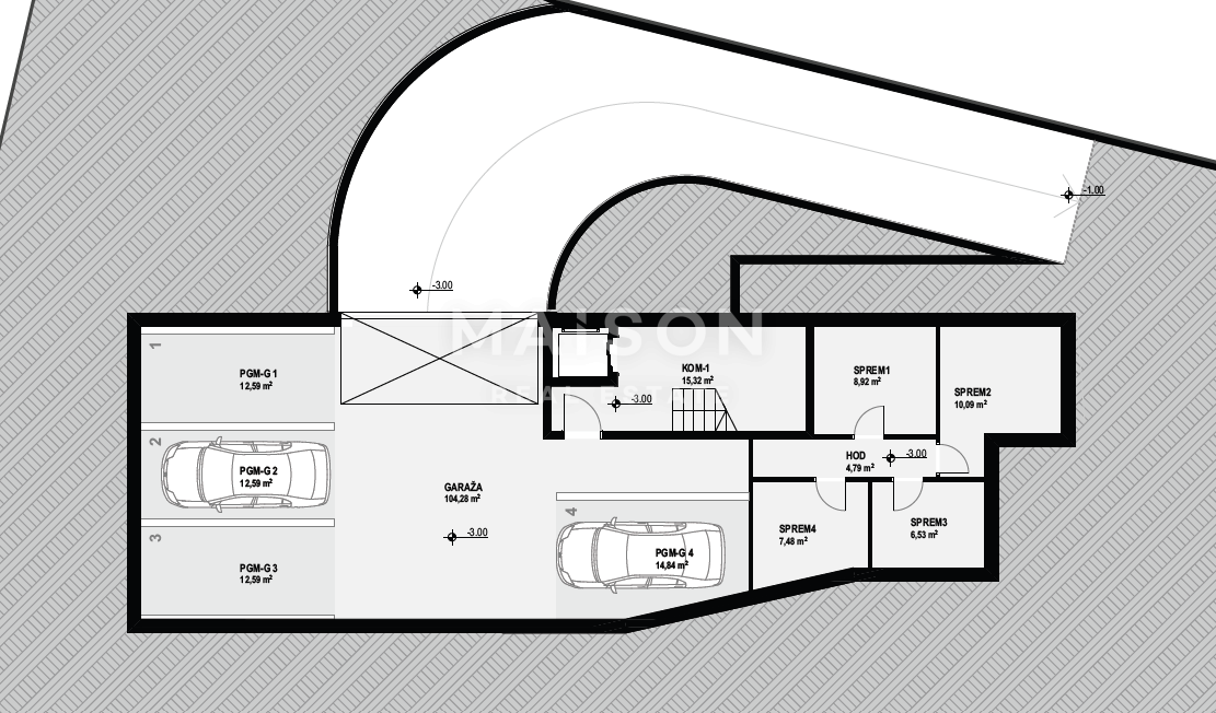 Terreno Vrbnik, 965m2