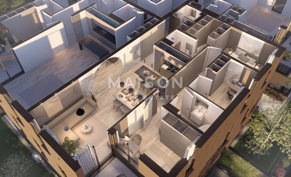 Appartamento Maksimir, 107,28m2