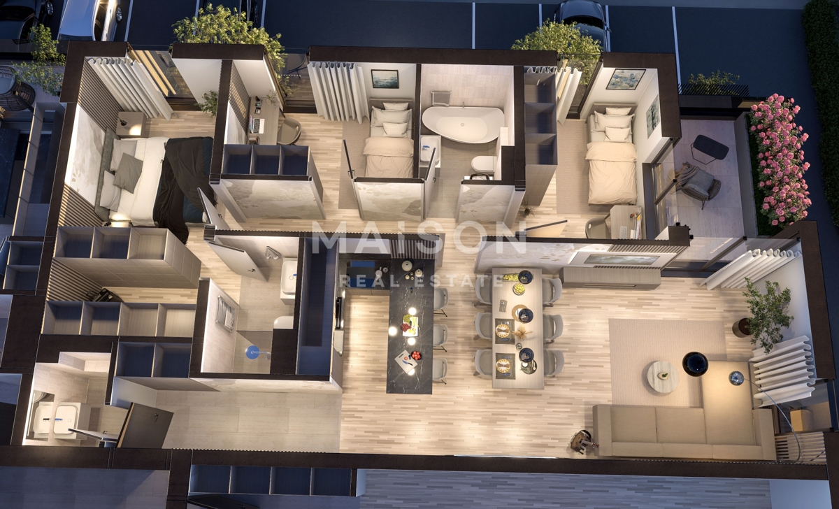 Appartamento Maksimir, 107,28m2