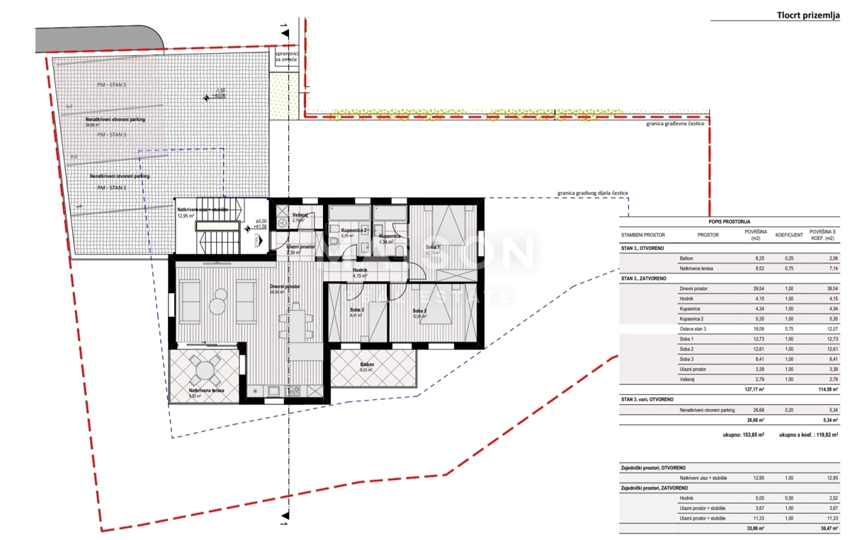 Appartamento Cres, 119,92m2