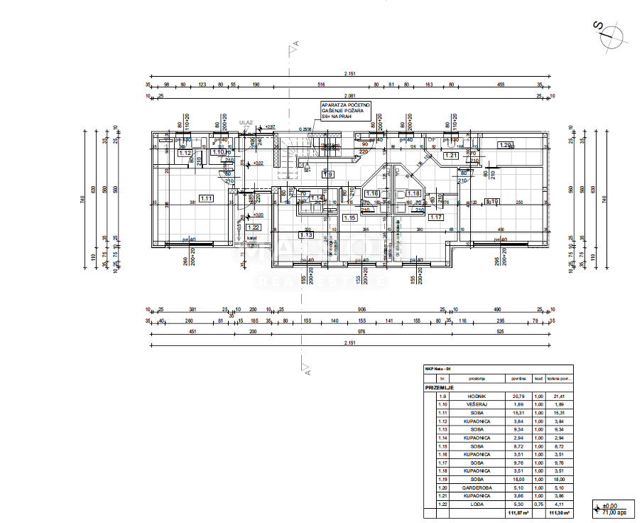 Terreno Crikvenica, 627m2