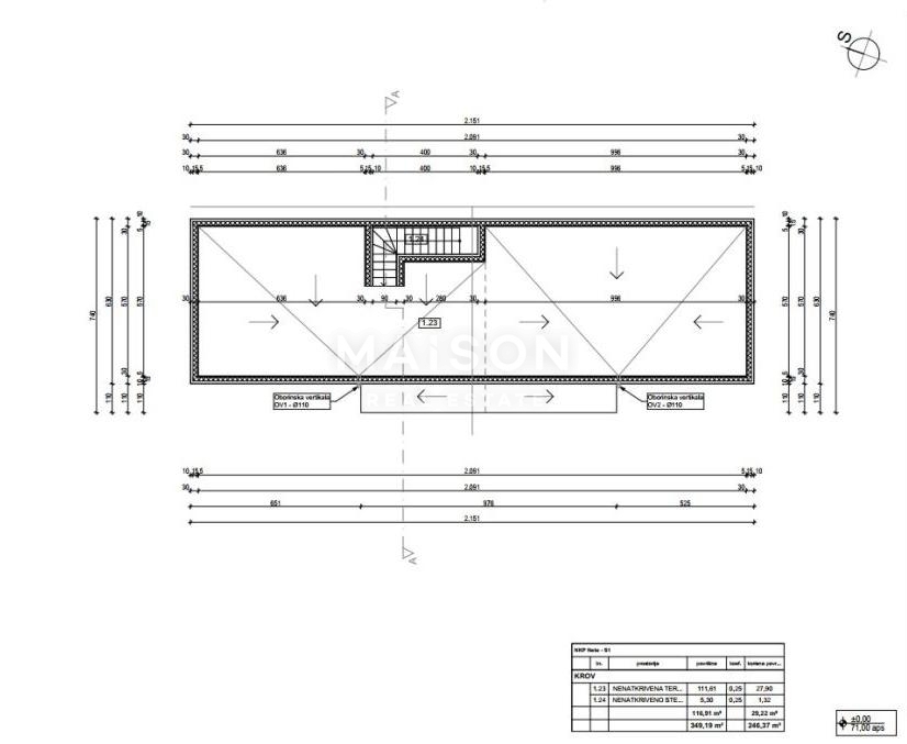 Terreno Crikvenica, 627m2