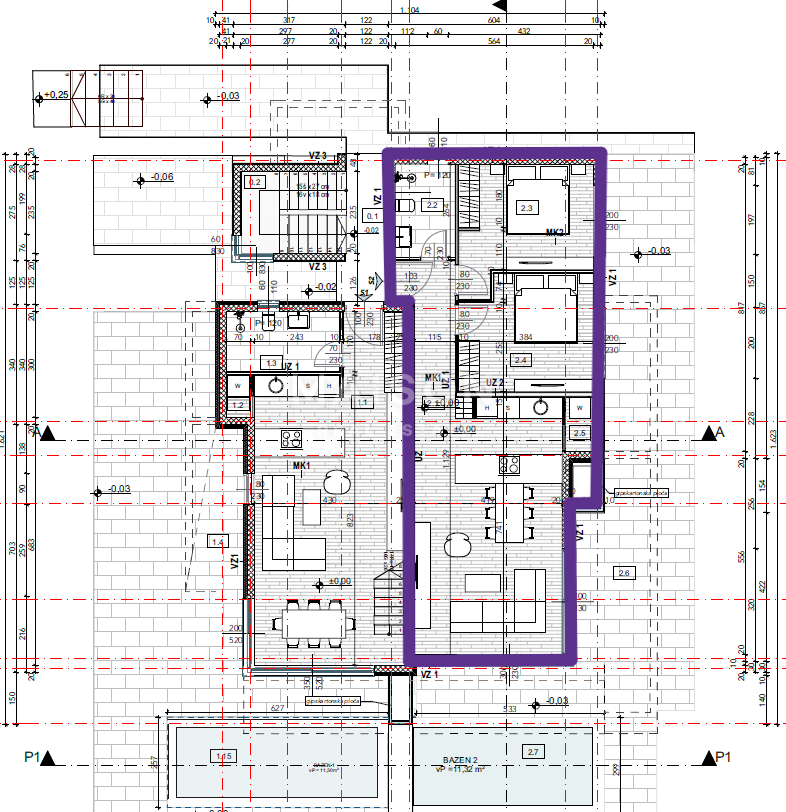 Appartamento Njivice, Omišalj, 93,15m2