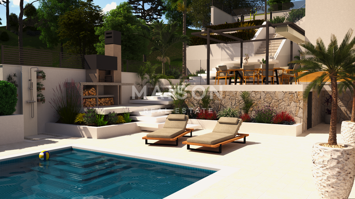 Rab Kampor – Terreno esclusivo con permesso di costruzione 