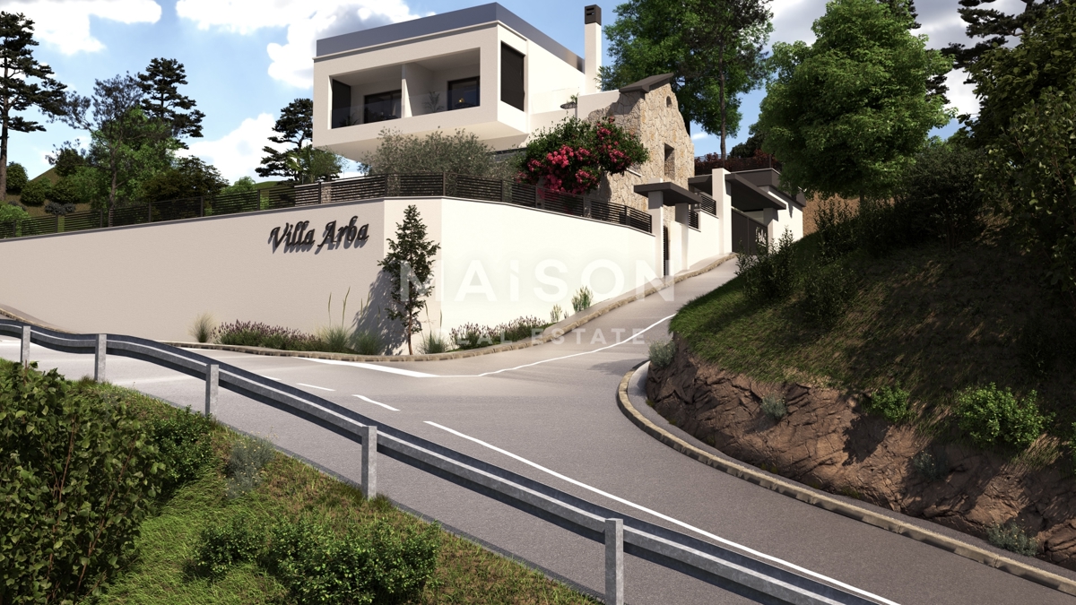 Rab Kampor – Terreno esclusivo con permesso di costruzione 