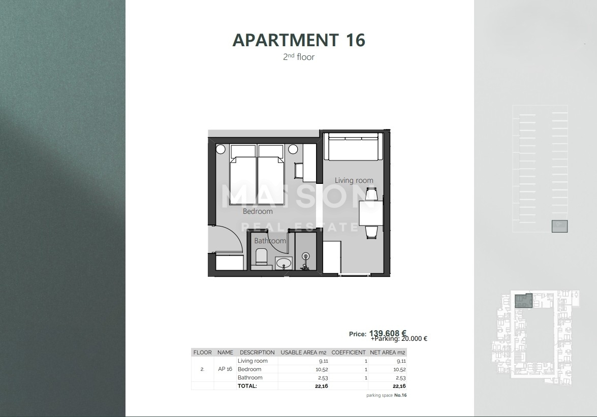 Appartamento Crikvenica, 23,03m2