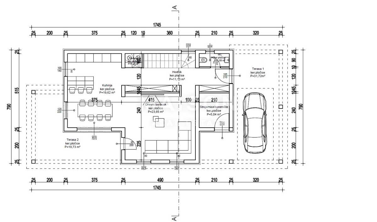 Terreno edificabile con permesso valido, isola di Krk