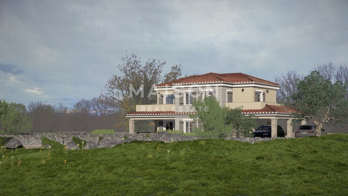 Terreno edificabile con permesso valido, isola di Krk