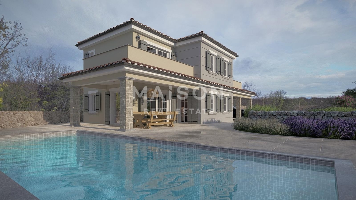 Terreno edificabile con permesso valido, isola di Krk