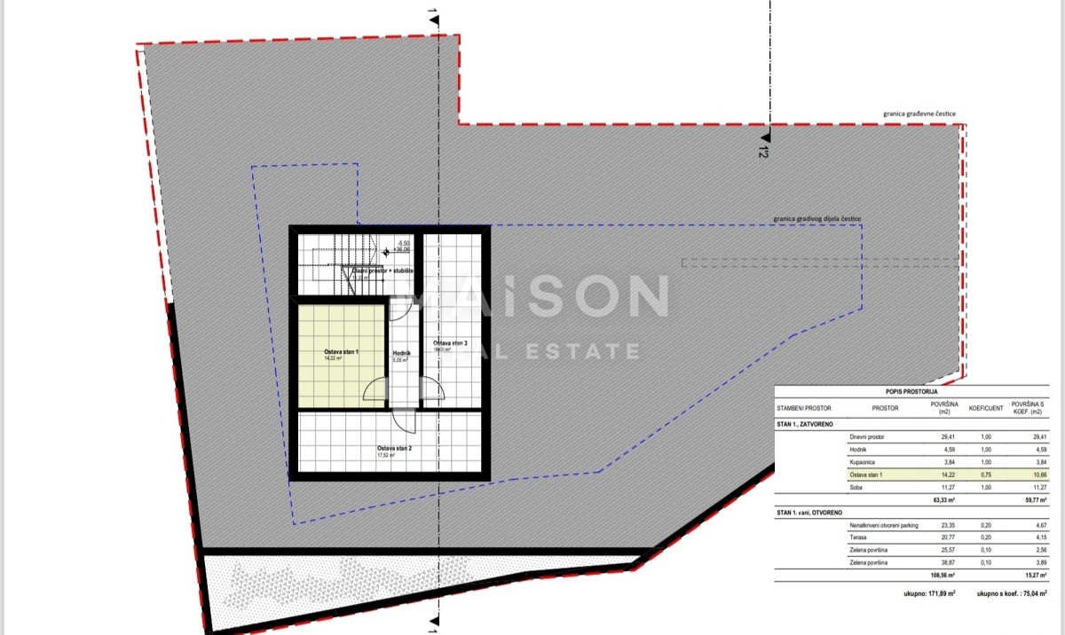 Appartamento Cres, 75,04m2