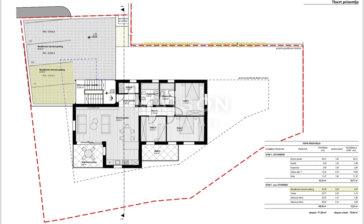 Appartamento Cres, 75,04m2