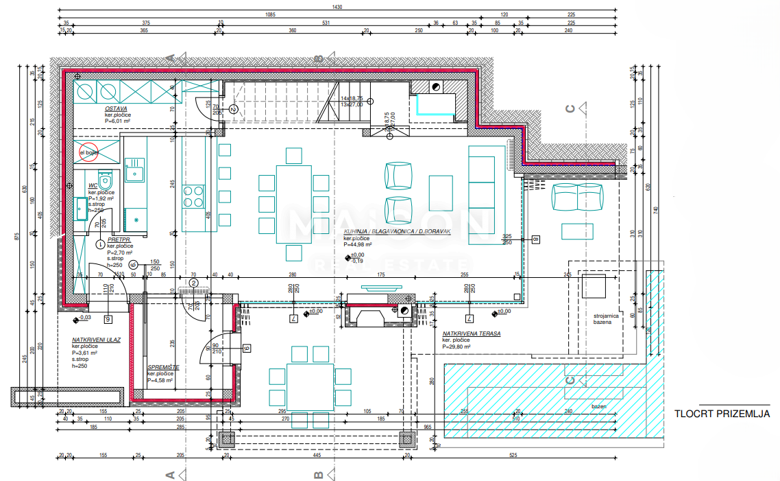 Casa Vrbnik, 160,34m2