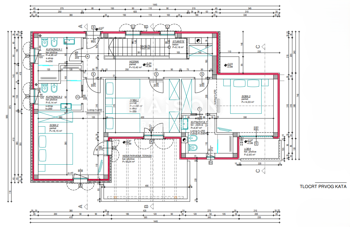 Casa Vrbnik, 160,34m2