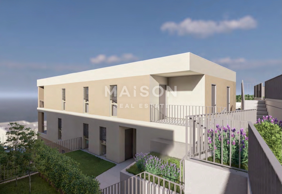 Kostrena, Trilocale con giardino e vista sul Quarnaro