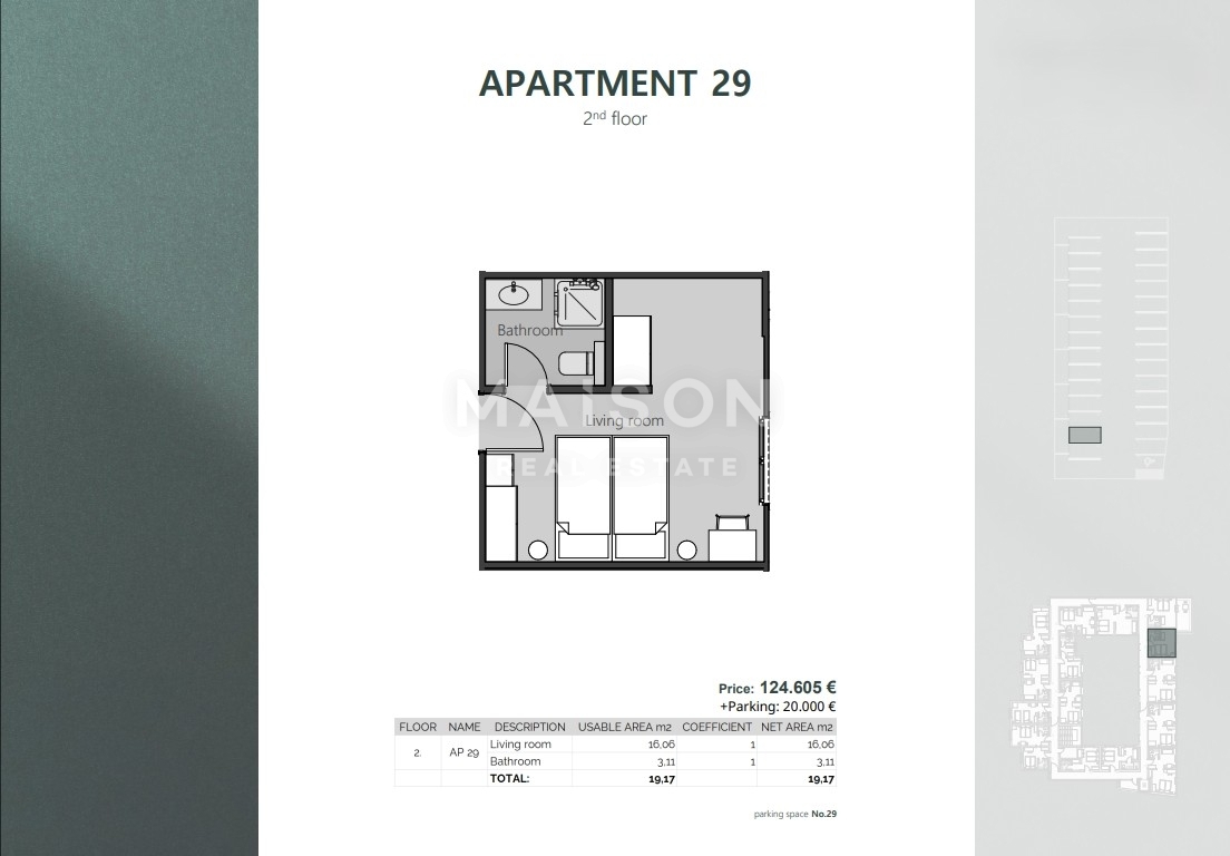Appartamento Crikvenica, 23,03m2
