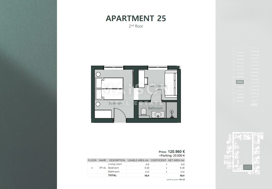 Appartamento Crikvenica, 23,03m2