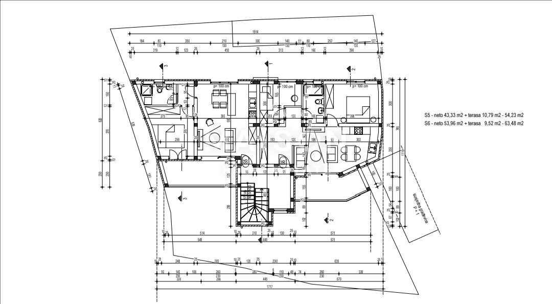 Appartamento Ližnjan, 64m2