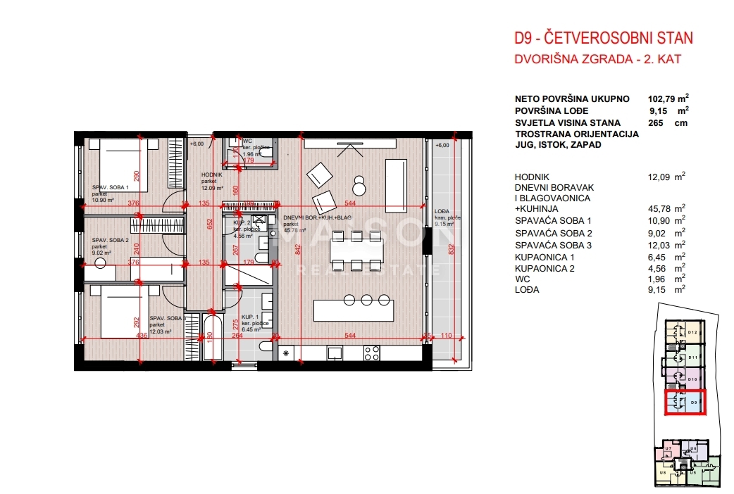 Appartamento Maksimir, 251,71m2
