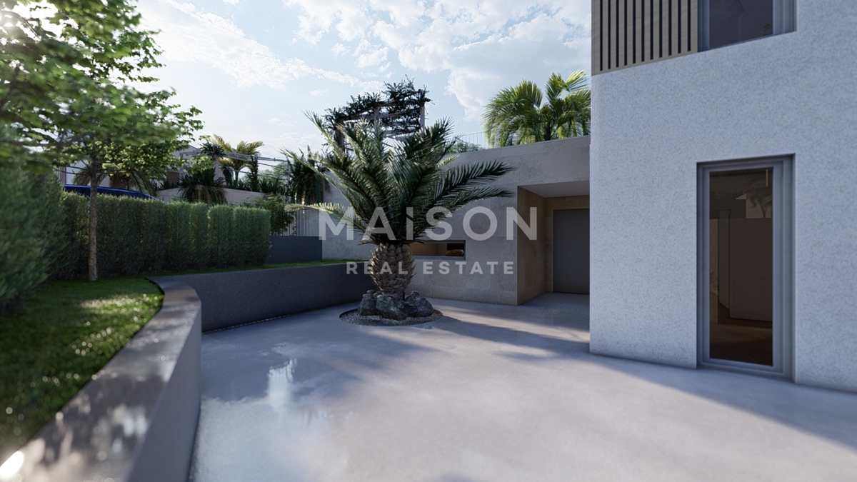 Isola di Krk, Malinska, villa di lusso all'interno di un resort con vista mare