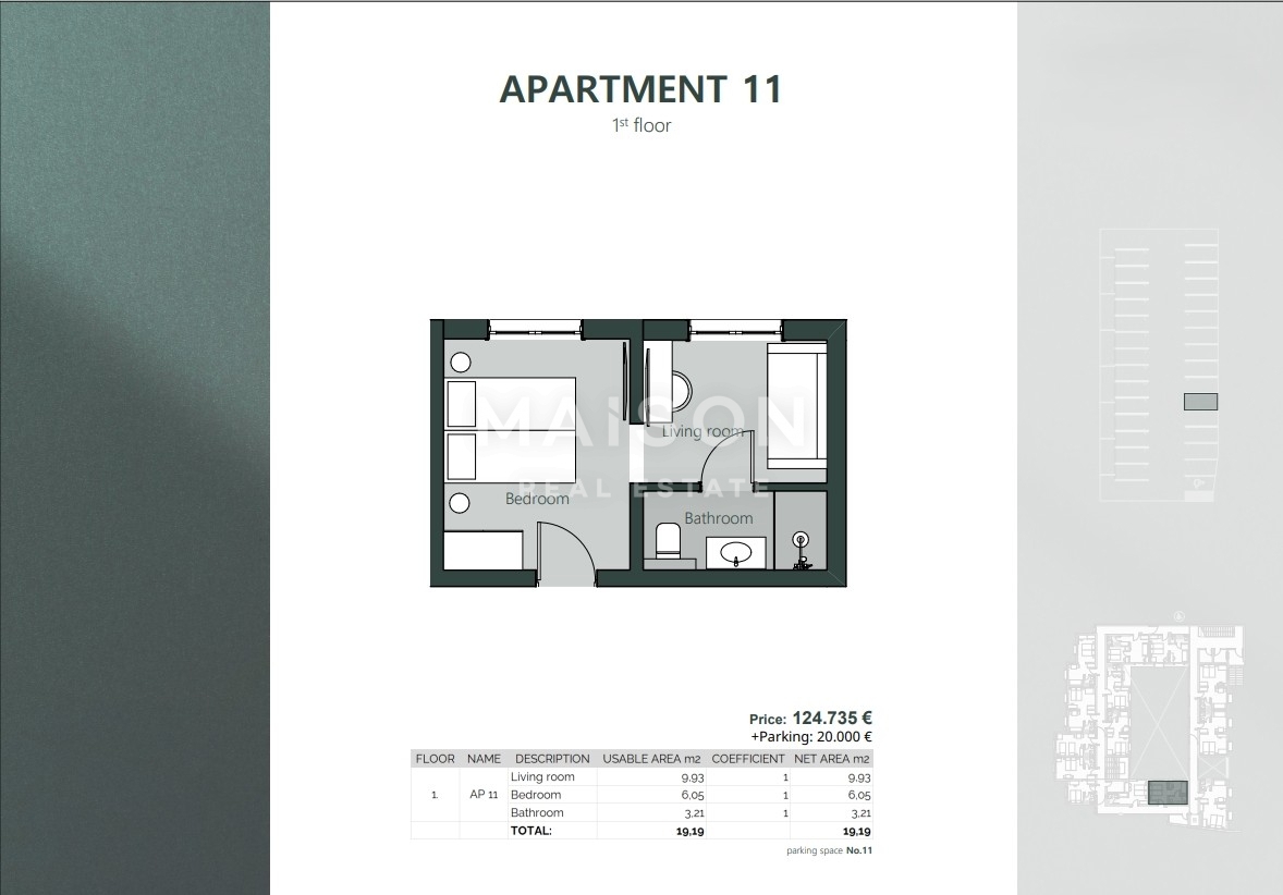 Appartamento Crikvenica, 23,03m2