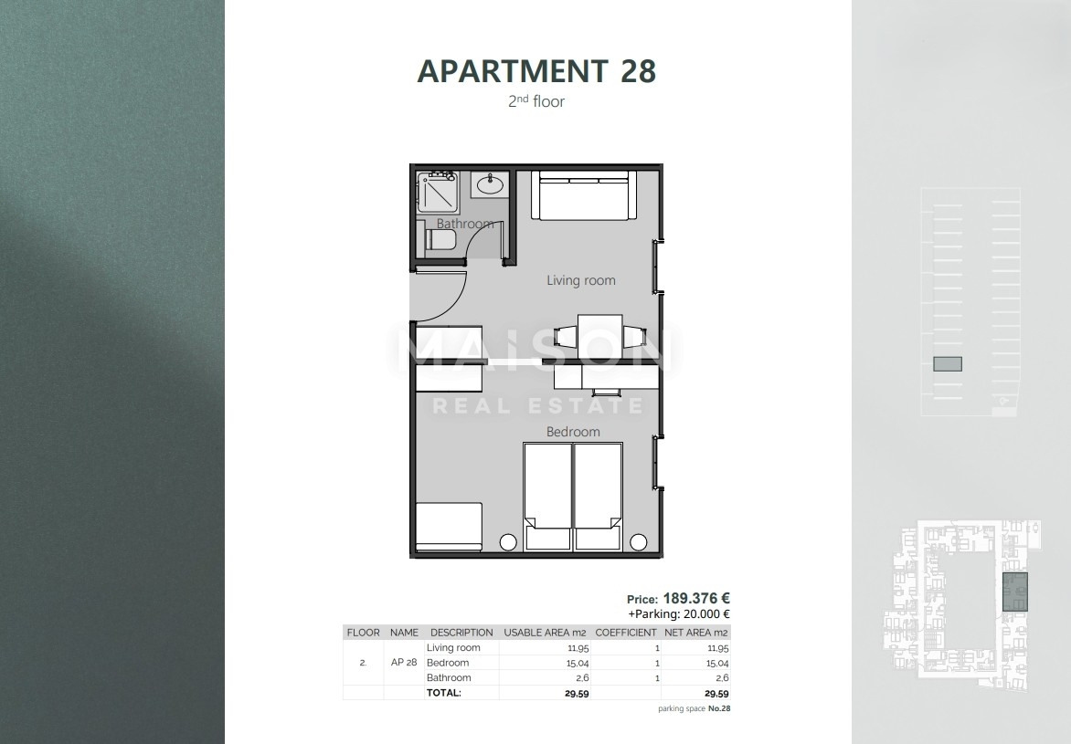 Appartamento Crikvenica, 23,03m2