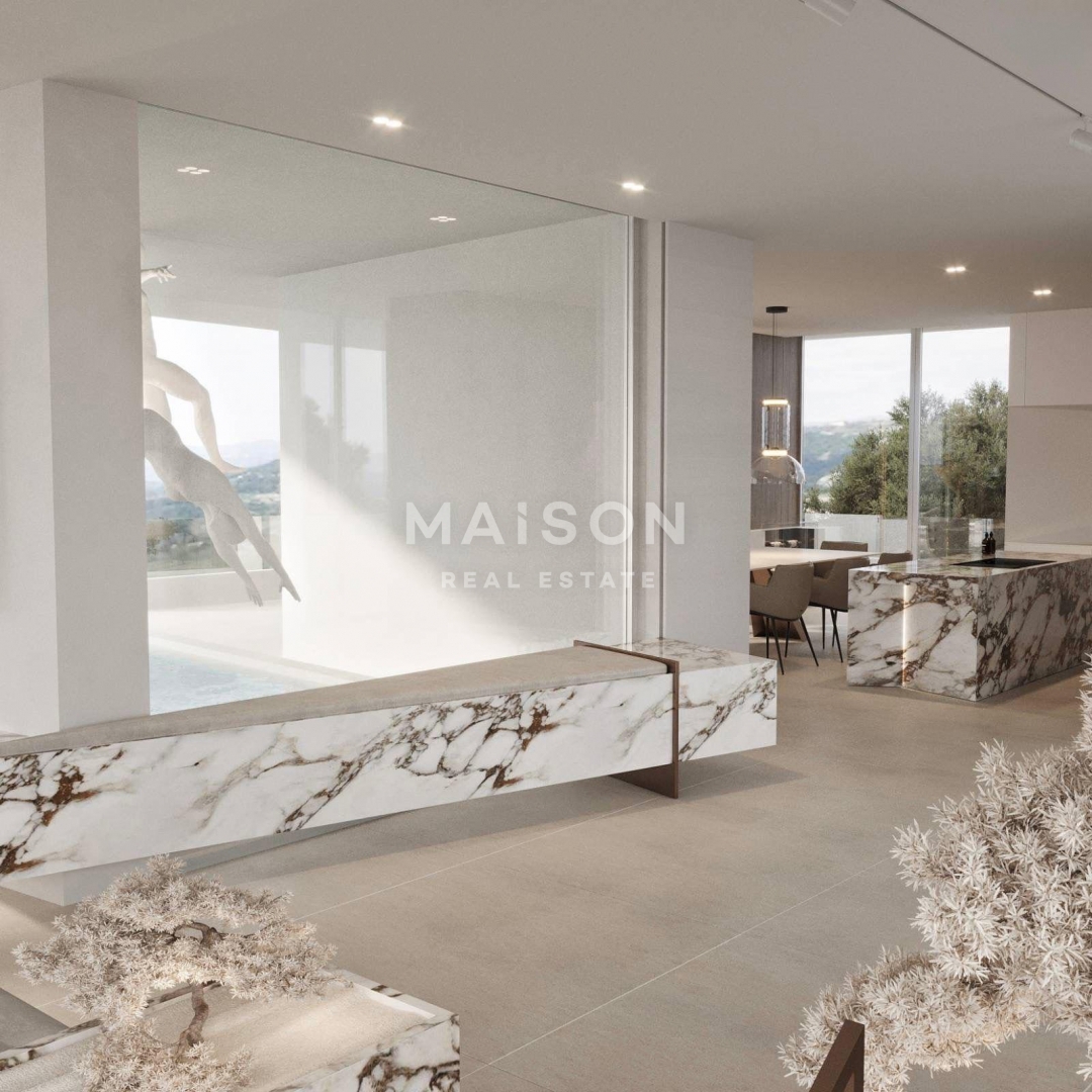 Villa di Design vicino a Labin – Piscina e Vista Panoramica