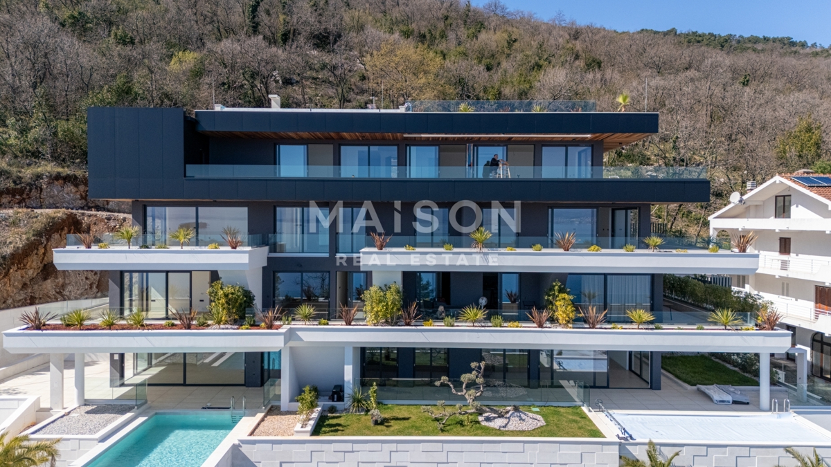Opatija - Lussuoso appartamento duplex con piscina 425,70 m²