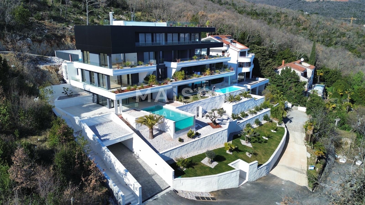 Opatija - Lussuoso appartamento duplex con piscina 425,70 m²