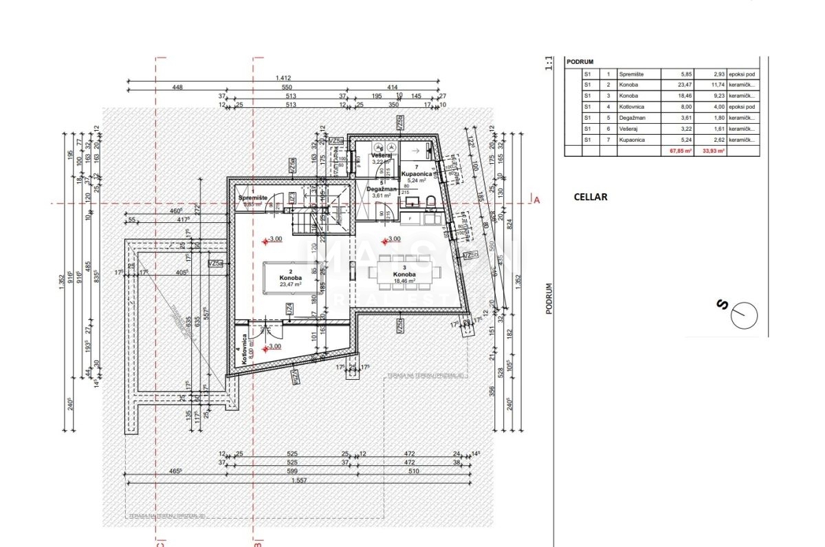 Villa moderna con piscina e vista unica sul mare e sull’isola di Cres