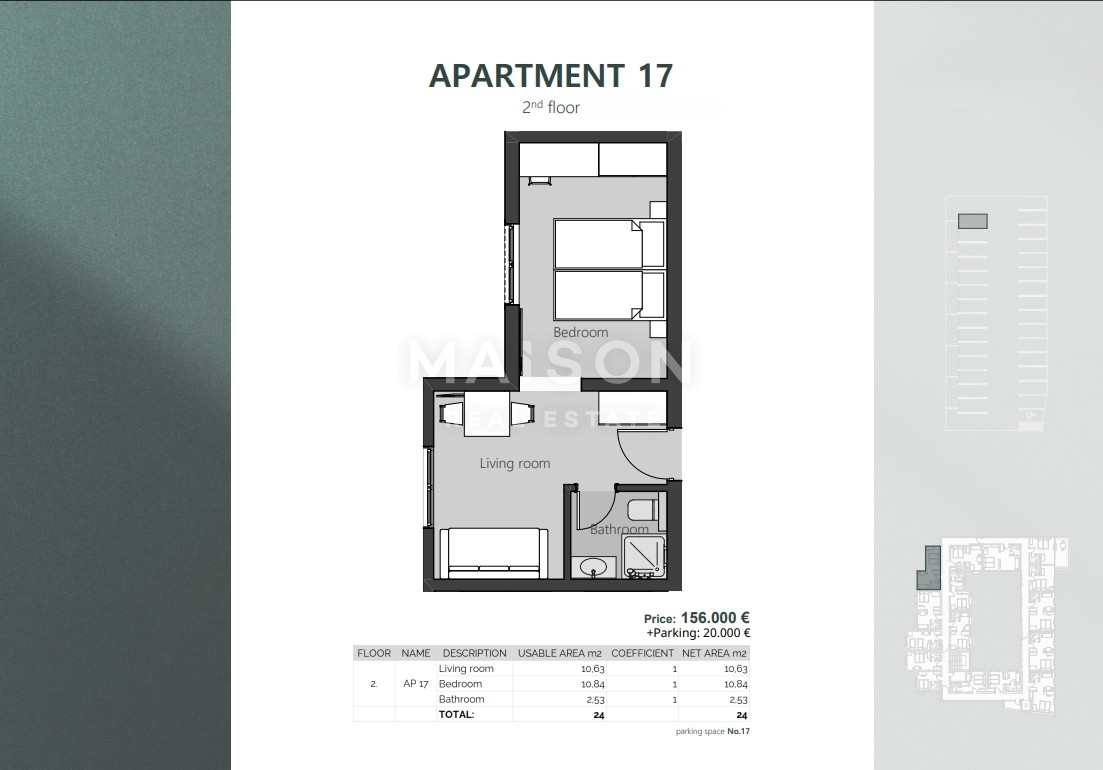 Appartamento Crikvenica, 23,03m2