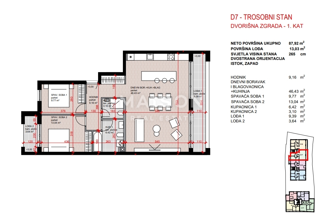 Appartamento Maksimir, 251,71m2