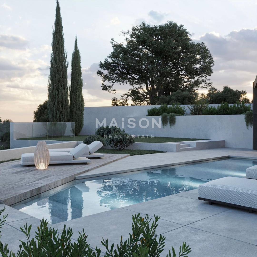 Villa Unica a Pićan – Nuova Costruzione con Piscina