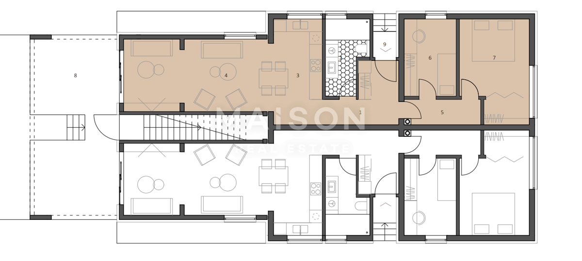 Appartamento Gradići, Velika Gorica - Okolica, 136,94m2