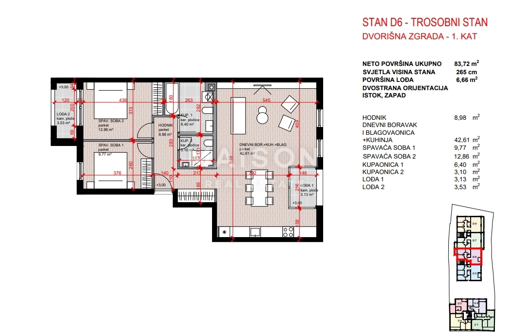 Appartamento Maksimir, 251,71m2