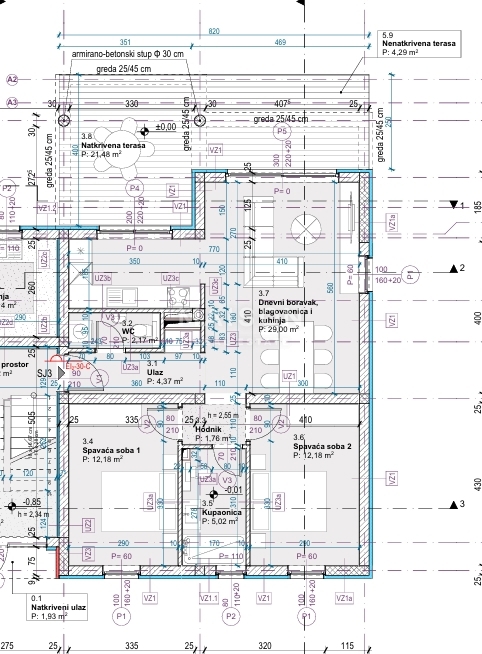 Appartamento Vodice, 91,17m2
