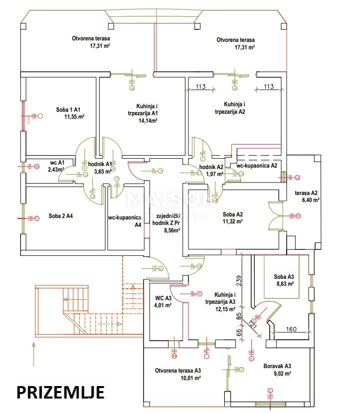 Appartamento Pag, 50m2