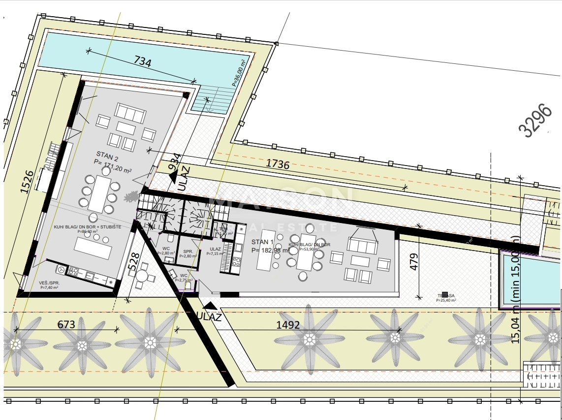 Terreno Kostrena, 1.035m2