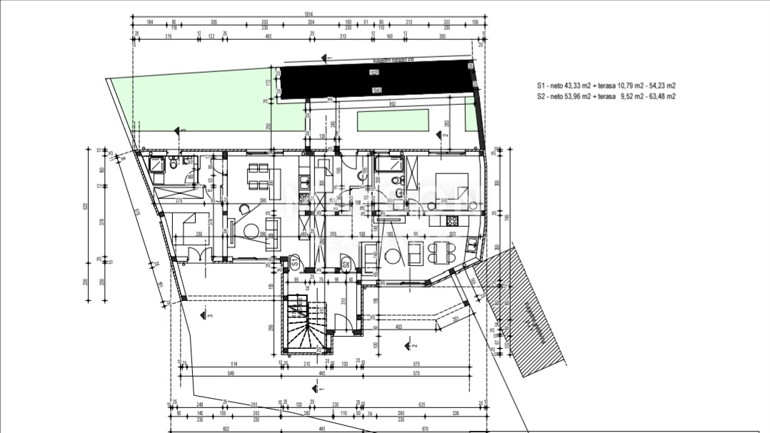 Appartamento Ližnjan, 52m2