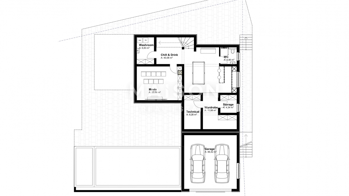Casa Crikvenica, 335m2 Lusso definito da spazio, vista e privacy