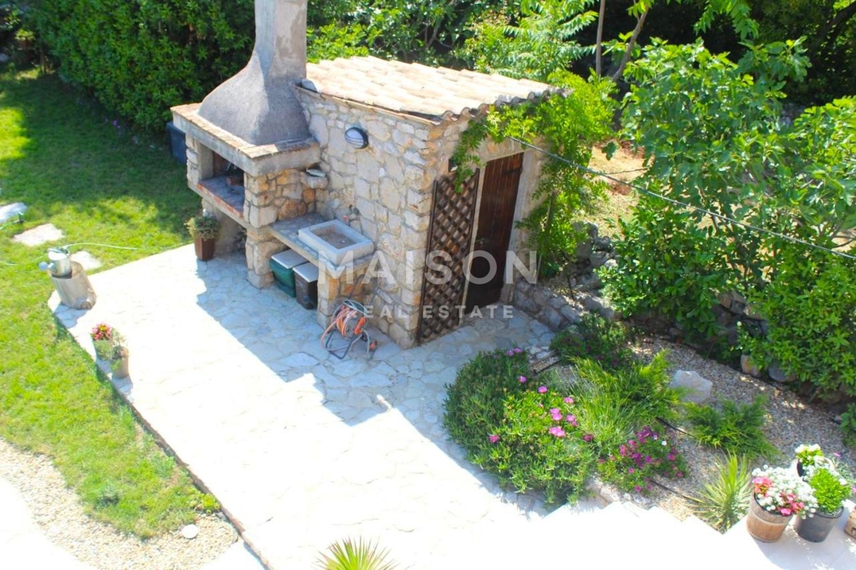 Malinska, dintorni, affascinante casa in pietra con piscina