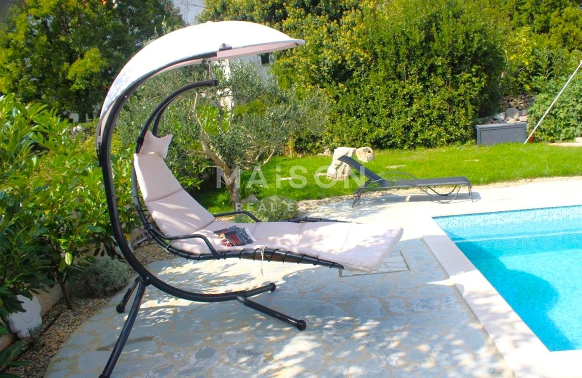 Malinska, dintorni, affascinante casa in pietra con piscina