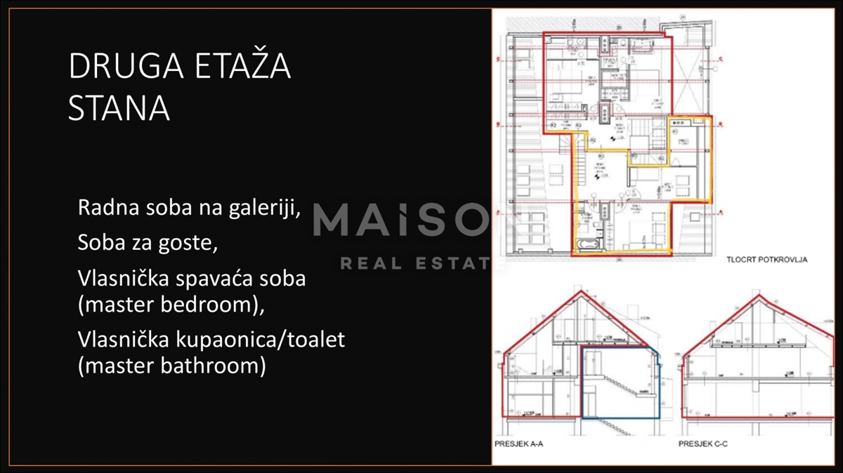 Appartamento Britanac, Gornji Grad - Medveščak, 108m2