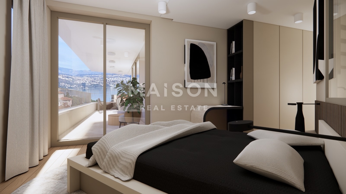 Il gioiello di Opatija: attico esclusivo con ascensore, garage e piscina sul tetto