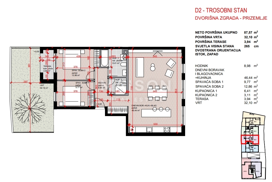 Appartamento Maksimir, 251,71m2