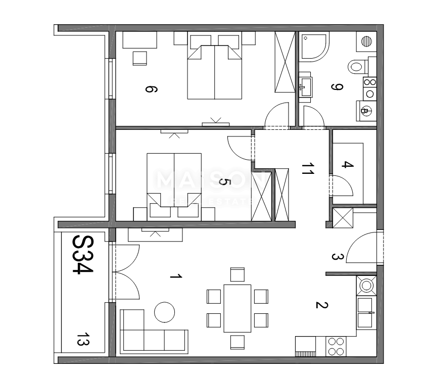 Appartamento Klinča Sela, 5.725m2
