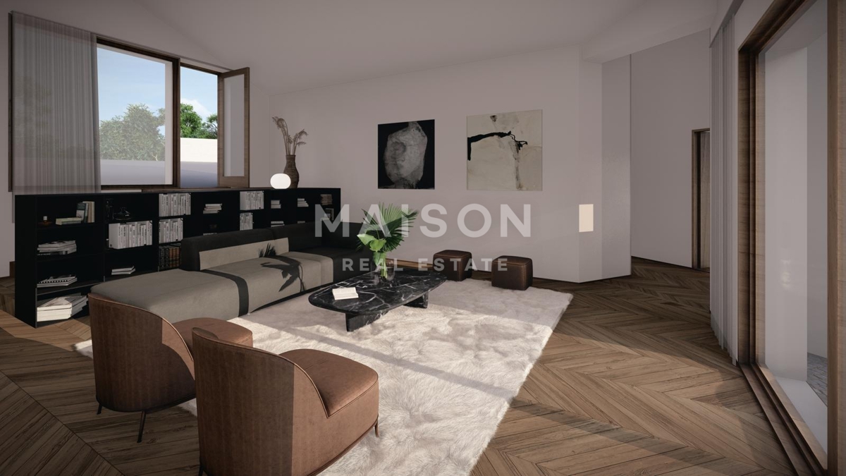 Vrbnik – Terreno con costruzione già iniziata