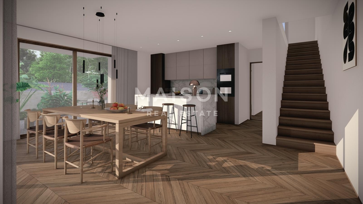 Vrbnik – Terreno con costruzione già iniziata